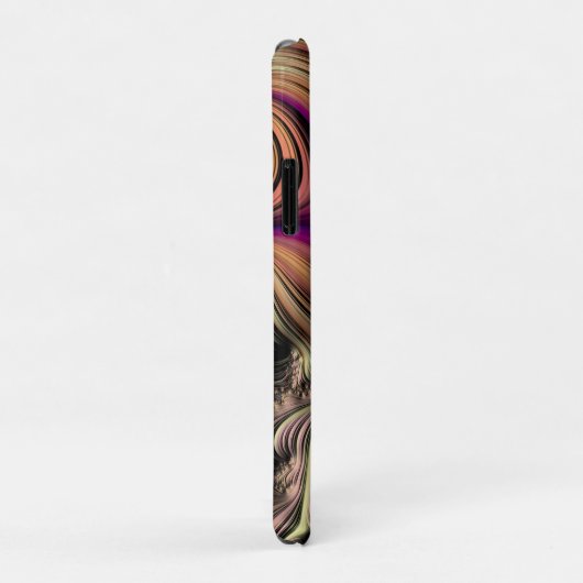 Coques Case-Mate iPhone fractale mandelbrot (Dos/Droite)