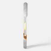 Coques Case-Mate iPhone Fractale orangée personnalisée (Verso / Droite)