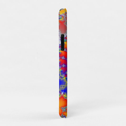 Coques Case-Mate iPhone Fractale psychédélique (Dos/Droite)