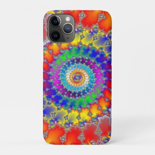 Coques Case-Mate iPhone Fractale psychédélique (Dos)