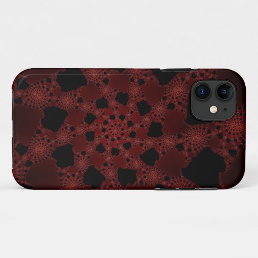 Coques Case-Mate iPhone Fractale Spiderweb (Dos (Horizontal))