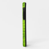 Coques Case-Mate iPhone Fractale spirale verte (Dos/Gauche)