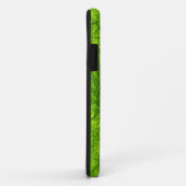 Coques Case-Mate iPhone Fractale spirale verte (Dos/Droite)