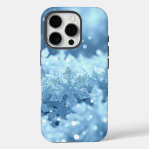 Coques iPhone 16 Pro fractales glacées