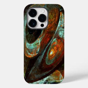 Coque Pour iPhone 14 Pro Fractionner l'art Abstrait