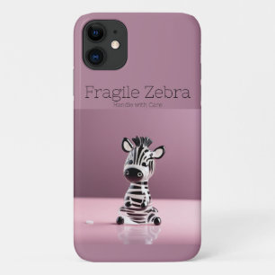 Case-Mate iPhone Case Fragile Zebra : Manipuler avec soin