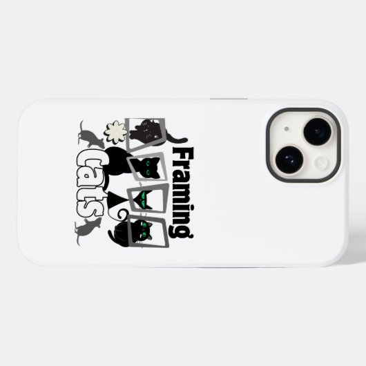 Coques Case-Mate iPhone Fragmentation de chats.w (Verso (horizontal))