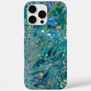 Coques iPhone 16 Pro Max Fragments Iridescendants : Cascade Cool