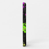 Coques Case-Mate iPhone Fraîchement rétro Paint Splatter Neon 80s 90s (Dos/Gauche)