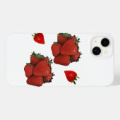 Coques Case-Mate iPhone fraise (Verso (horizontal))