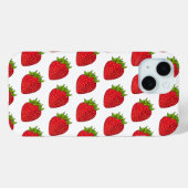 Coques Case-Mate iPhone Fraise (Verso (horizontal))