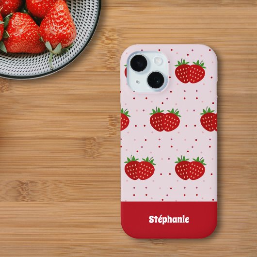 Coques Case-Mate iPhone Fraise