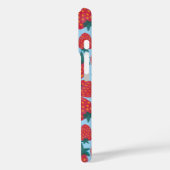 Coques Case-Mate iPhone Fraise bleu (Verso / Gauche)