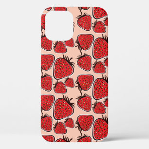 Case-Mate iPhone Case Fraise Delight : Charme Motif Vintage.