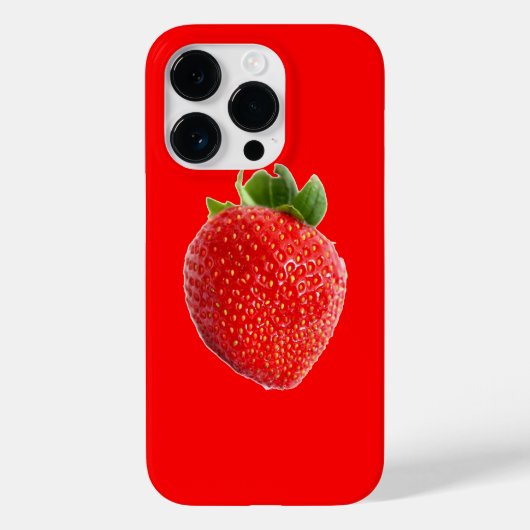 Coques Case-Mate iPhone Fraise d'été (Verso)