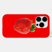 Coques Case-Mate iPhone Fraise d'été (Verso (horizontal))