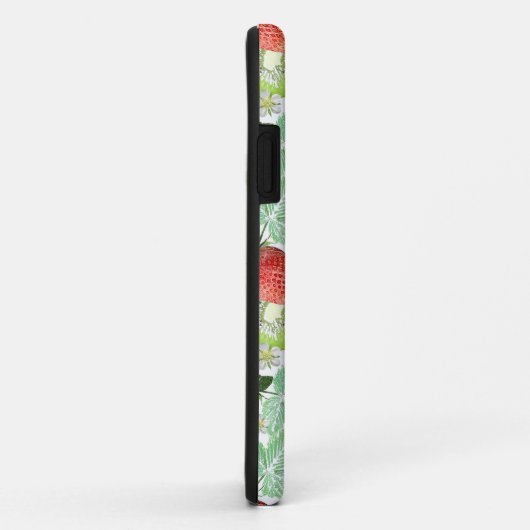 Coques Case-Mate iPhone Fraise et kiwi. (Dos/Droite)