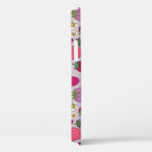 Coques Case-Mate iPhone Fraise Été Motif sans couture (Verso / Droite)