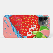 Coques Case-Mate iPhone Fraise fraîche (Dos (Horizontal))
