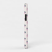 Coques Case-Mate iPhone Fraise rose (Dos/Droite)