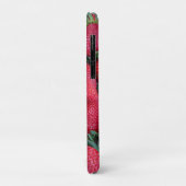 Coques Case-Mate iPhone Fraises avec feuilles verts (Dos/Gauche)