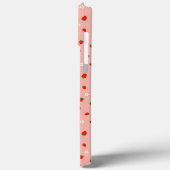 Coques Case-Mate iPhone Fraises et fleurs (Verso / Gauche)