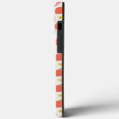 Coques Case-Mate iPhone fraises et marguerites roses et rouges (Verso / Gauche)