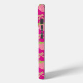 Coques Case-Mate iPhone Fraises et vaches roses et vertes (Verso / Gauche)