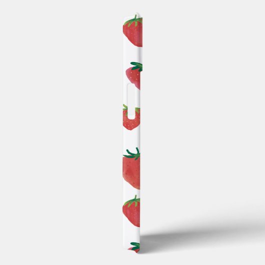 Coques Case-Mate iPhone Fraises peintes (Verso / Droite)