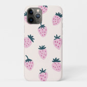 Coques Case-Mate iPhone Fraises rose (Dos)