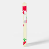 Coques Case-Mate iPhone Fraises rouges juteuses (beige) (Verso / Gauche)