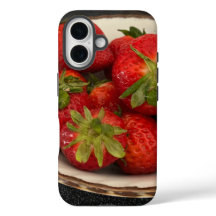 Fraises rouges juteuses fraîches