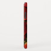 Coques Case-Mate iPhone Fraises rouges Nom personnalisé (Dos/Droite)