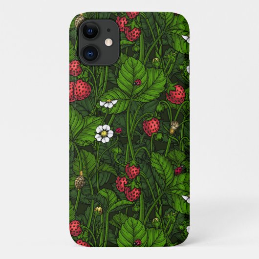 Coques Case-Mate iPhone Fraises sauvages (Dos)