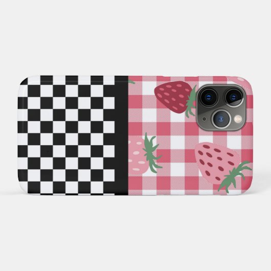 Coques Case-Mate iPhone Fraises Whimsical et tableau de bord (Dos (Horizontal))