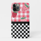 Coques Case-Mate iPhone Fraises Whimsical et tableau de bord (Dos)