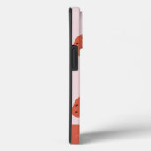 Coques Case-Mate iPhone Framboise de script (Verso / Droite)