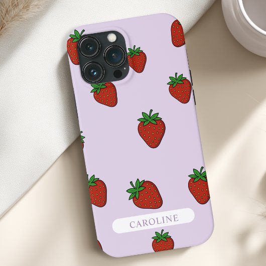 Coques Case-Mate iPhone Framboise mauve personnalisée