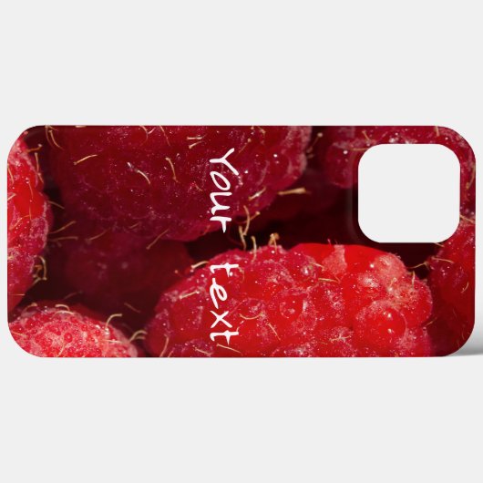 Coques Case-Mate iPhone Framboises rouges (Verso (horizontal))
