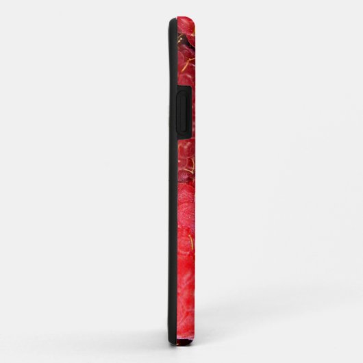 Coques Case-Mate iPhone Framboises rouges (Dos/Droite)