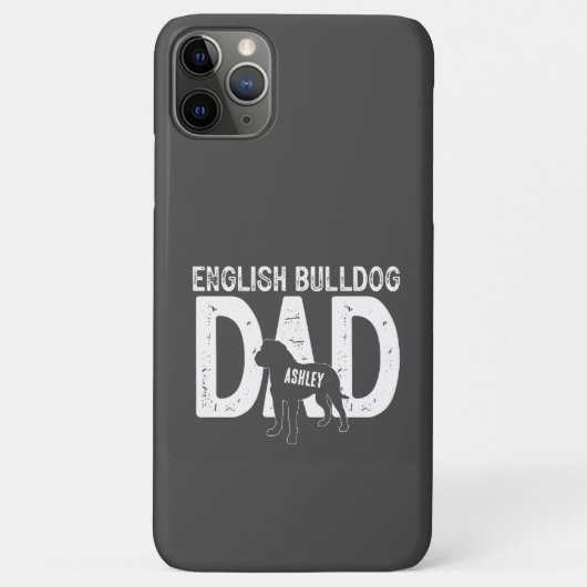 Coques Case-Mate iPhone Français Bulldog Papa Chien Papa Cadeau (Dos)