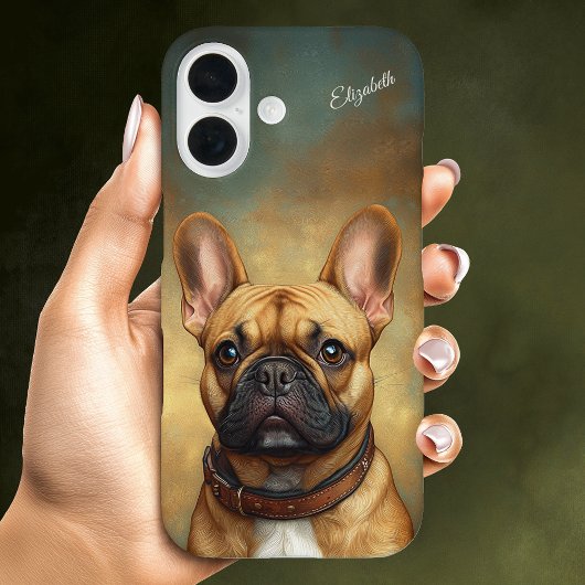 Coques Case-Mate iPhone Français Bulldog Personnalisé Foi Frenchie