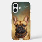Coques Case-Mate iPhone Français Bulldog Personnalisé Foi Frenchie (Verso)