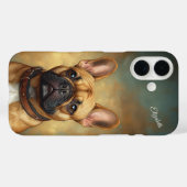 Coques Case-Mate iPhone Français Bulldog Personnalisé Foi Frenchie (Verso (horizontal))