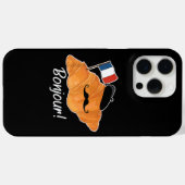 Coques Case-Mate iPhone Français Croissant Lover France Drapeau Francophil (Verso (horizontal))