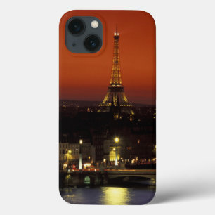 iPhone 13 Case France, Paris Sunset vue sur la Tour Eiffel et