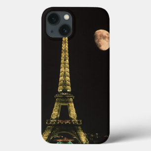 iPhone 13 Case France, Paris. Tour Eiffel le soir avec