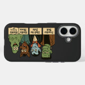 Coques Case-Mate iPhone Frankie Bolt Vlad La Créature Pâle Drôle de Squad (Verso (horizontal))
