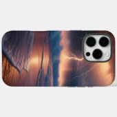 Coques Case-Mate iPhone Frappe de foudre plage deux (Verso (horizontal))