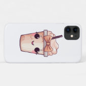 Coques Case-Mate iPhone Frappe Sourire Kawaii (Dos (Horizontal))